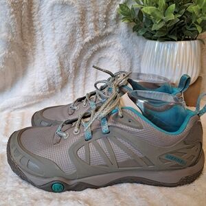 Merrell Proterra Vim Sport Women's Size 9 Hiking Trail Shoes Aluminum Grey